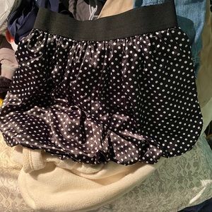 Polka dot skirt